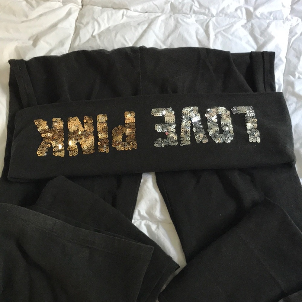 Bootcut Victoria Secret Pink yoga pants